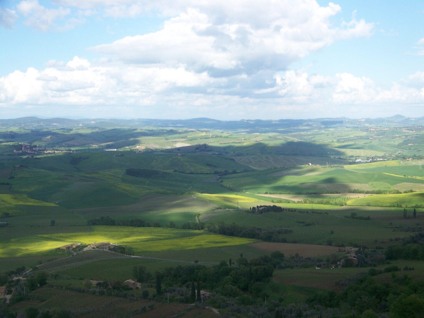 Montalcino_vista su val d'Orcia
