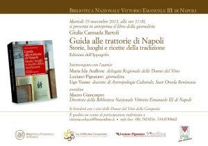 invito Guida alle Trattorie di Napoli